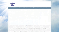 Desktop Screenshot of fronteradecristo.org